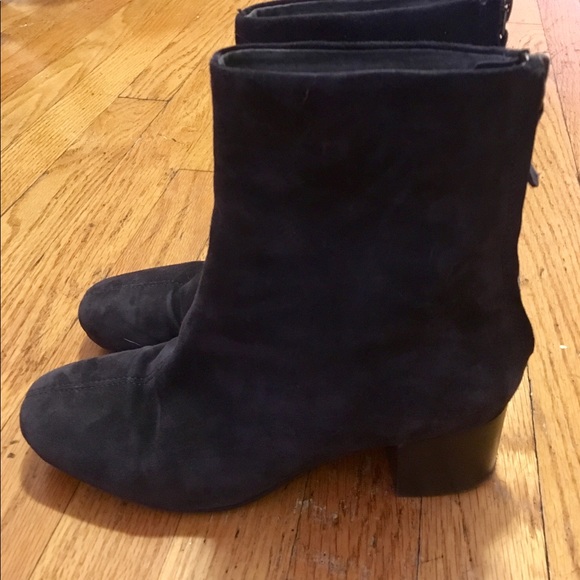 Women Suede Boots by Seychelles (Slate gray) - Picture 3 of 3